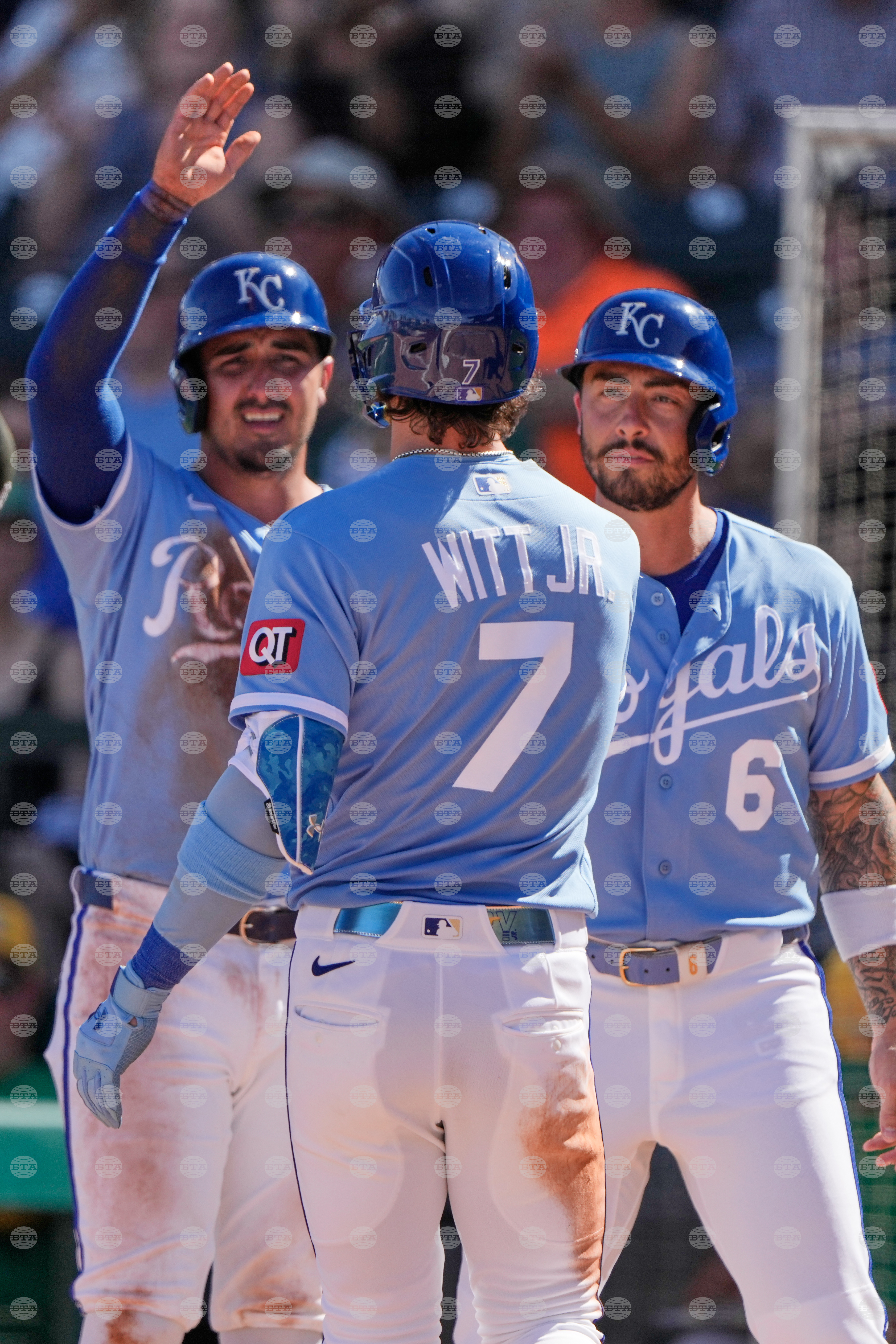 Athletics Royals Spring Baseball