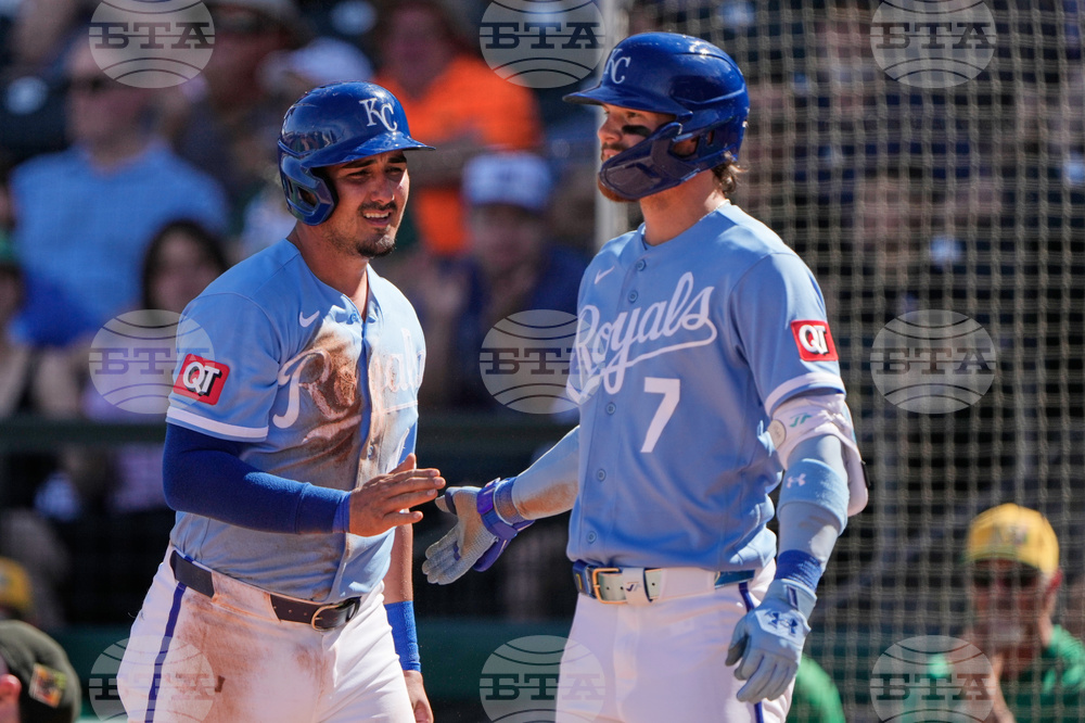 Athletics Royals Spring Baseball