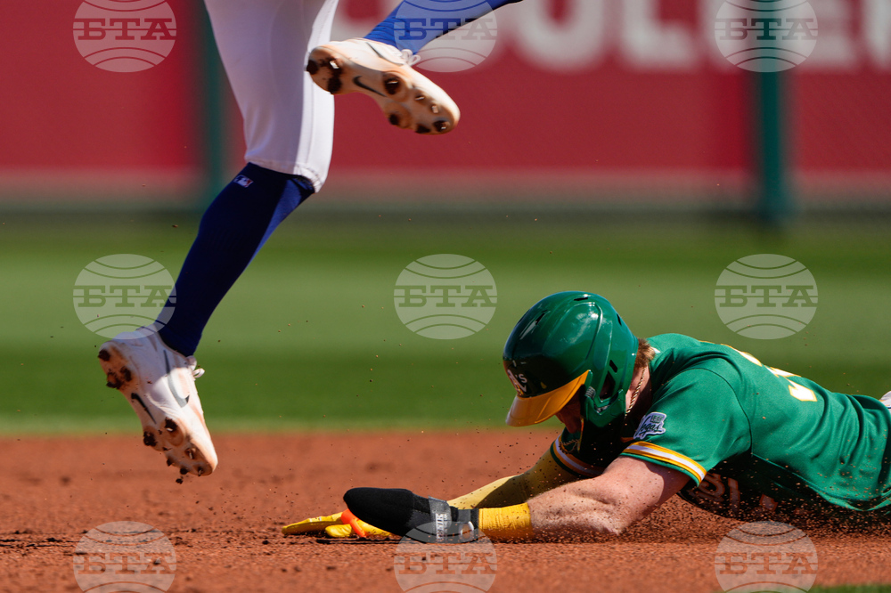 Athletics Royals Spring Baseball