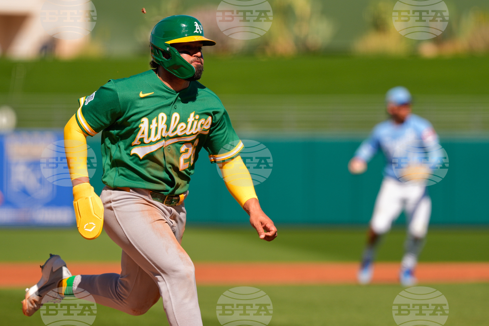 Athletics Royals Spring Baseball