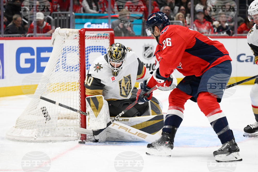 Golden Knights Capitals Hockey