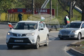 Русе - земеделски производители - протест