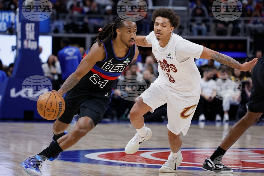 Cavaliers Pistons Basketball