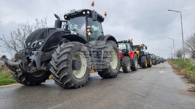 Силистра - зърнопроизводители - протест 