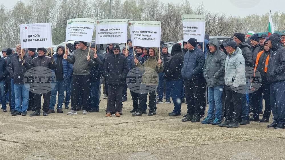 Силистра - зърнопроизводители - протест