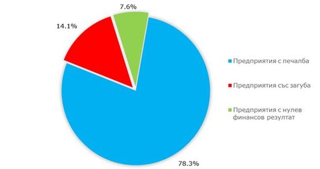 Минимален ръст на фирмите в реалната икономика в Ловешка област през 2024 г. отчита статистиката