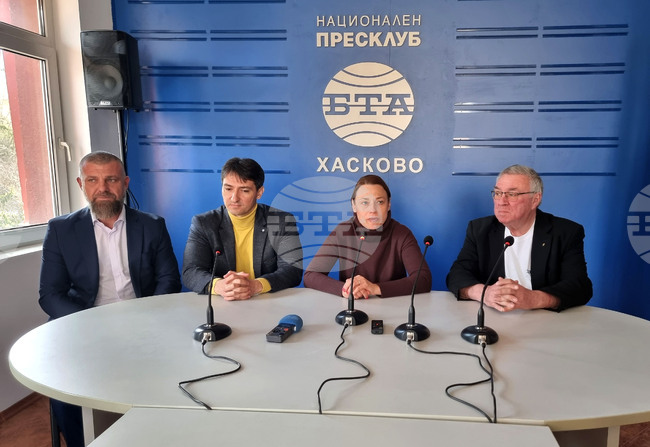 Национален пресклуб на БТА Хасково - Коалиция "Заедно" - пресконференция