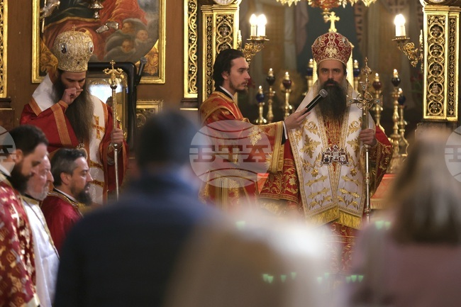 Патриарх Даниил - Тодоровден - литургия