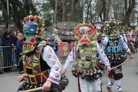 Ямбол - Международен маскараден фестивал „Кукерландия 2026” - дефиле на маскарадните групи