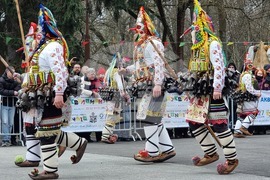 Ямбол - Международен маскараден фестивал „Кукерландия 2026” - дефиле на маскарадните групи
