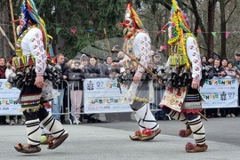 Ямбол - Международен маскараден фестивал „Кукерландия 2026” - дефиле на маскарадните групи
