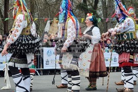 Ямбол - Международен маскараден фестивал „Кукерландия 2026” - дефиле на маскарадните групи