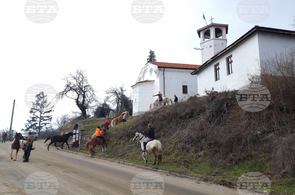 Село Богослов - конни надбягвания - Тодоровден