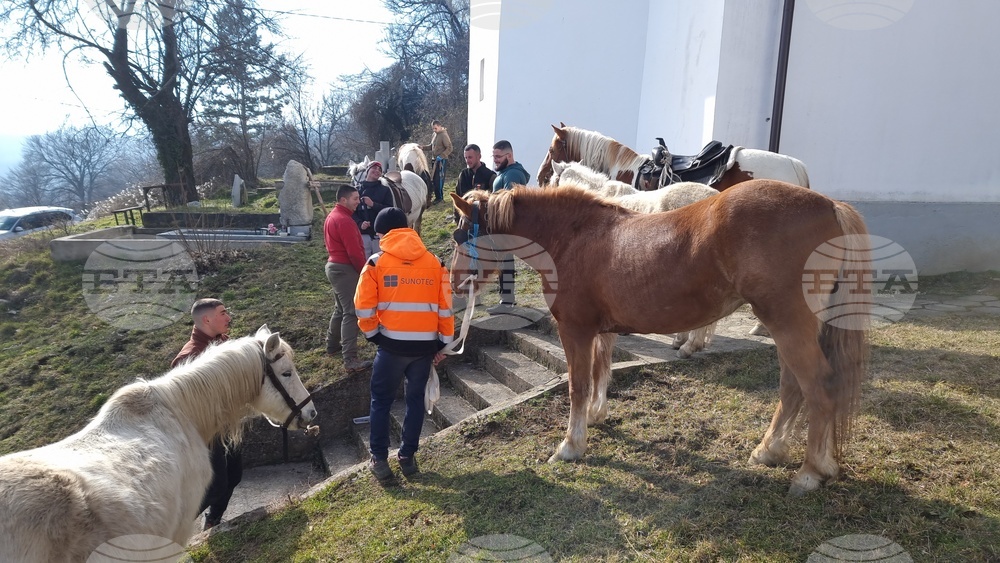 Село Богослов - конни надбягвания - Тодоровден