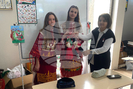 Турция - Истанбул - Баба Марта - ученици - празник