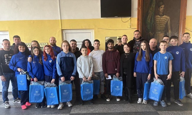 Спортното училище в Търговище награди най-добрите спортисти за 2025 година 