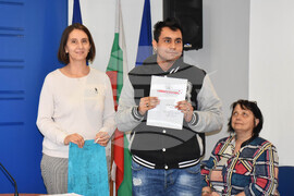 Национален пресклуб на БТА Видин - ПГ "Проф. д-р Асен Златаров" - конкурс - награждаване