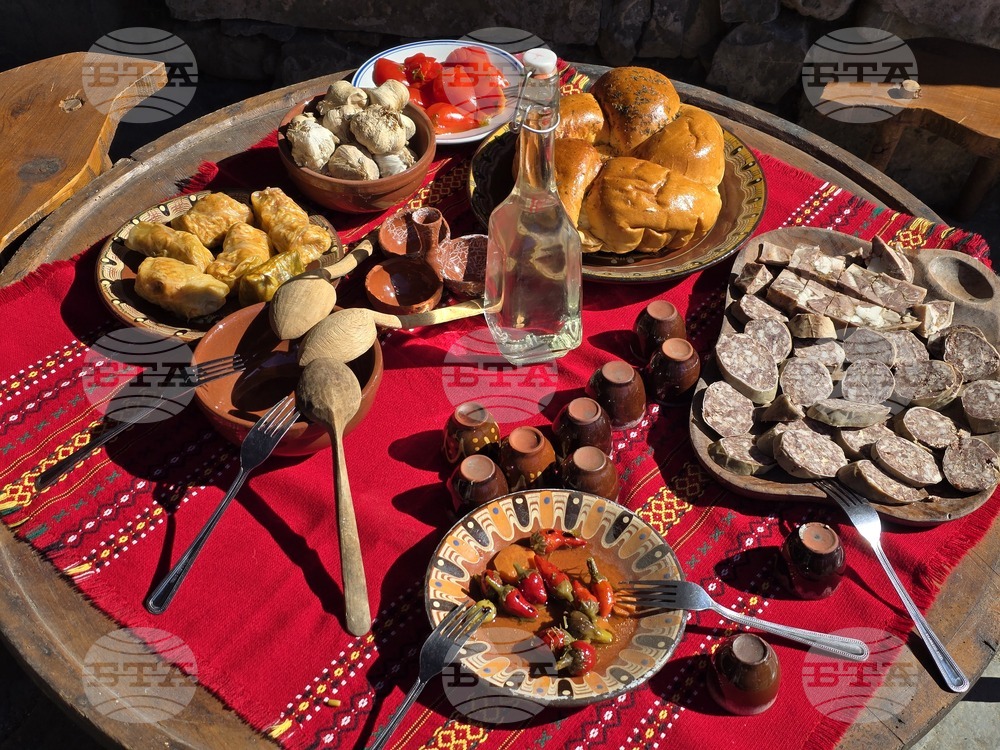 Село Чифлик - обичай "Ялова сватба" - възстановка