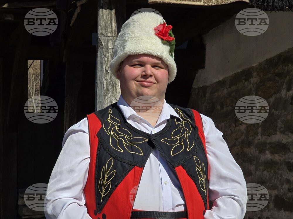 Село Чифлик - обичай "Ялова сватба" - възстановка