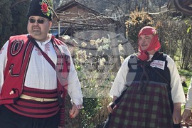 Село Чифлик - обичай "Ялова сватба" - възстановка