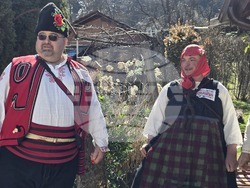 Село Чифлик - обичай "Ялова сватба" - възстановка