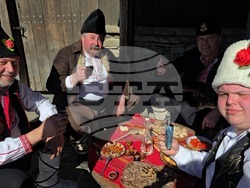 Село Чифлик - обичай "Ялова сватба" - възстановка