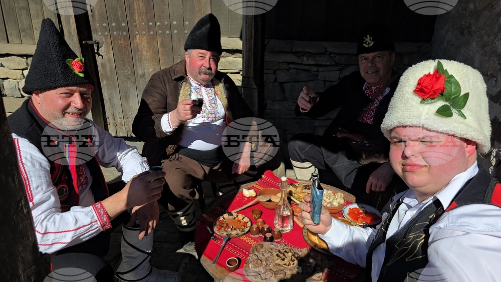 Село Чифлик - обичай "Ялова сватба" - възстановка