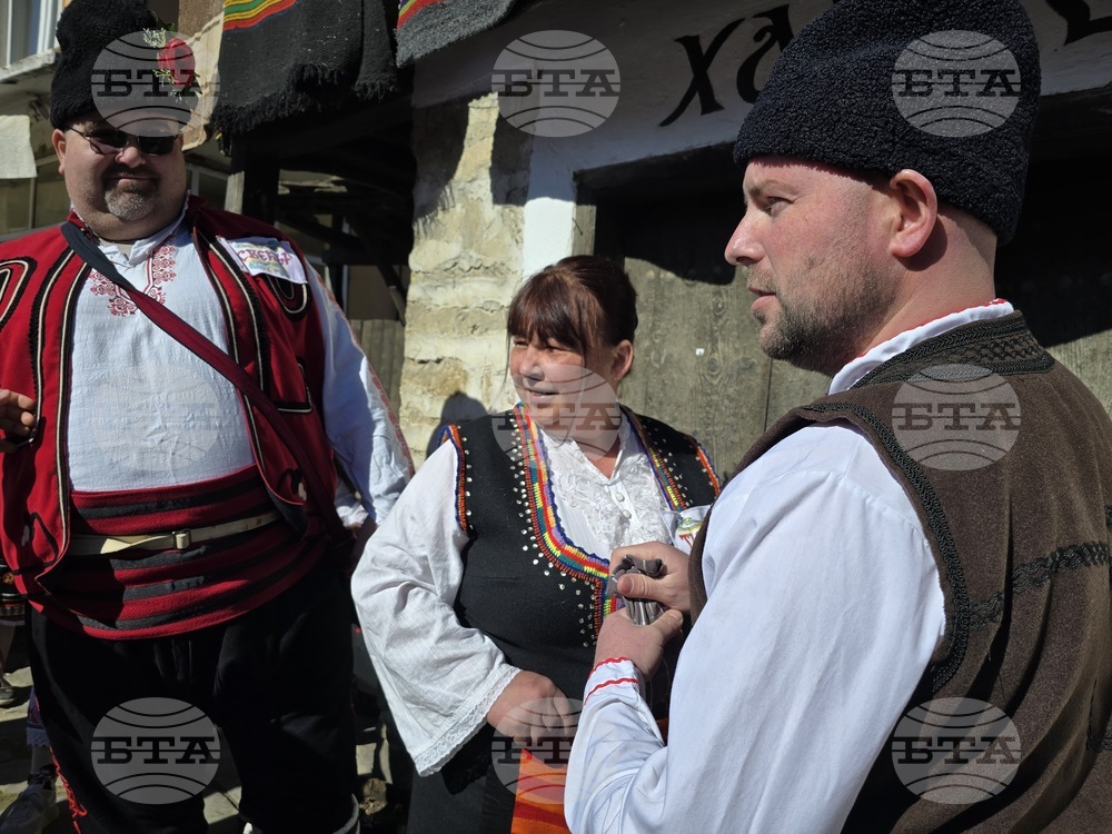 Село Чифлик - обичай "Ялова сватба" - възстановка