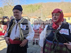 Село Чифлик - обичай "Ялова сватба" - възстановка