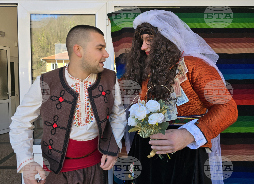 Село Чифлик - обичай "Ялова сватба" - възстановка