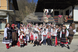 Село Чифлик - обичай "Ялова сватба" - възстановка