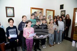 Сърбия - Белград - неделно училище „Любен Каравелов“ - работилница за мартеници