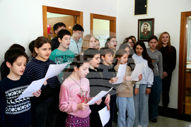 Сърбия - Белград - неделно училище „Любен Каравелов“ - работилница за мартеници