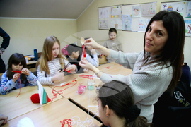 Сърбия - Белград - неделно училище „Любен Каравелов“ - работилница за мартеници