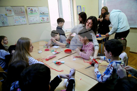 Сърбия - Белград - неделно училище „Любен Каравелов“ - работилница за мартеници