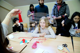 Сърбия - Белград - неделно училище „Любен Каравелов“ - работилница за мартеници