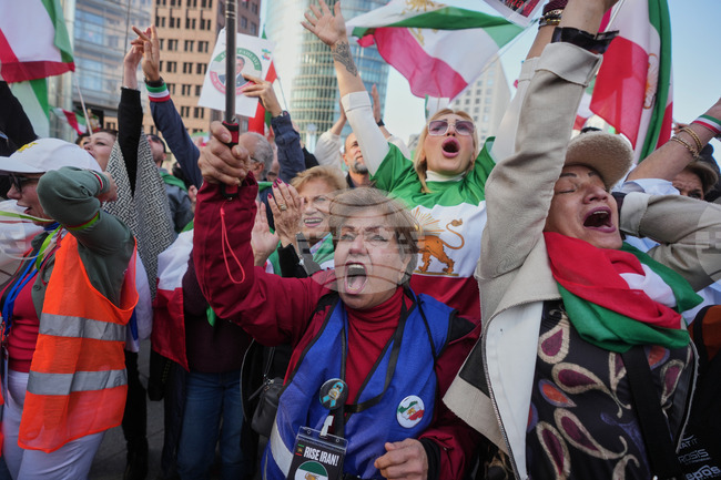 APTOPIX Germany Iran US Israel