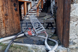 Село Широка лъка - пожар