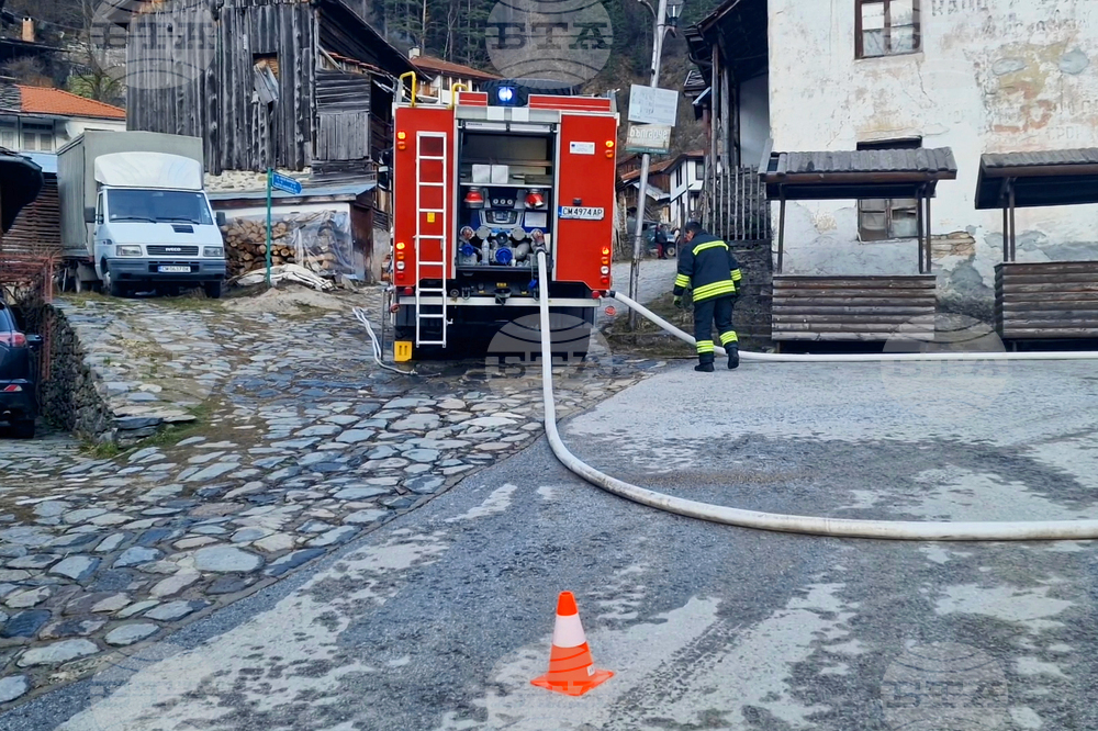 Село Широка лъка - пожар