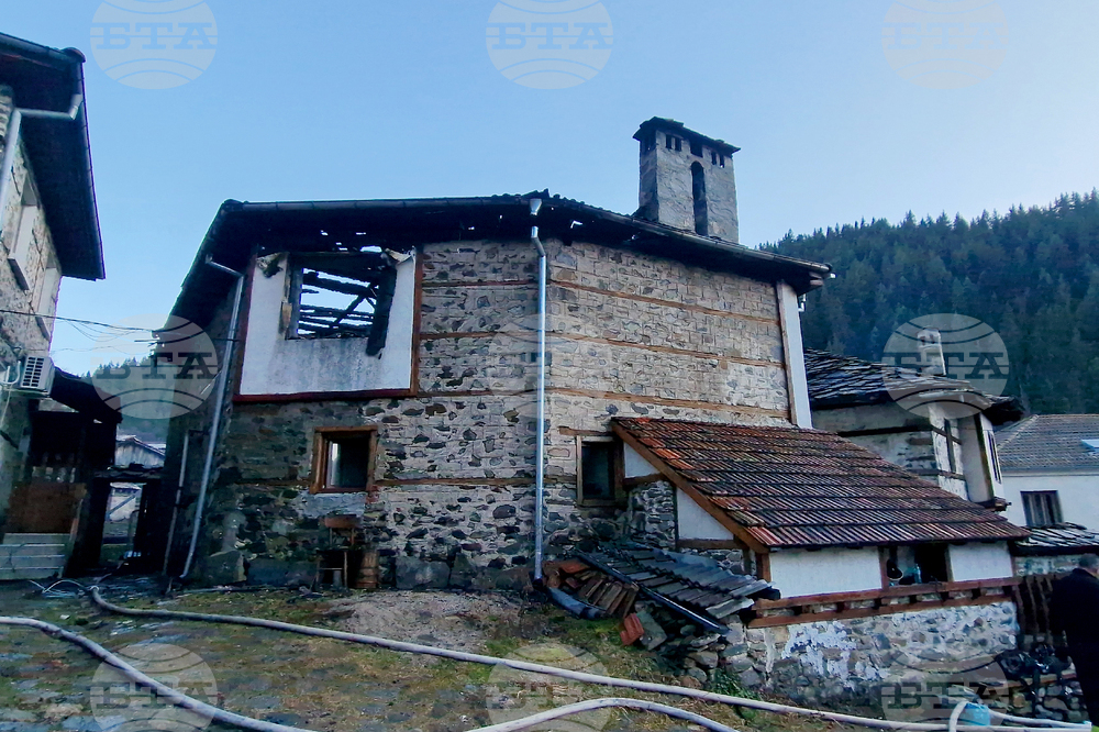 Село Широка лъка - пожар