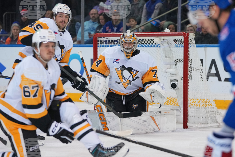 Penguins Rangers Hockey