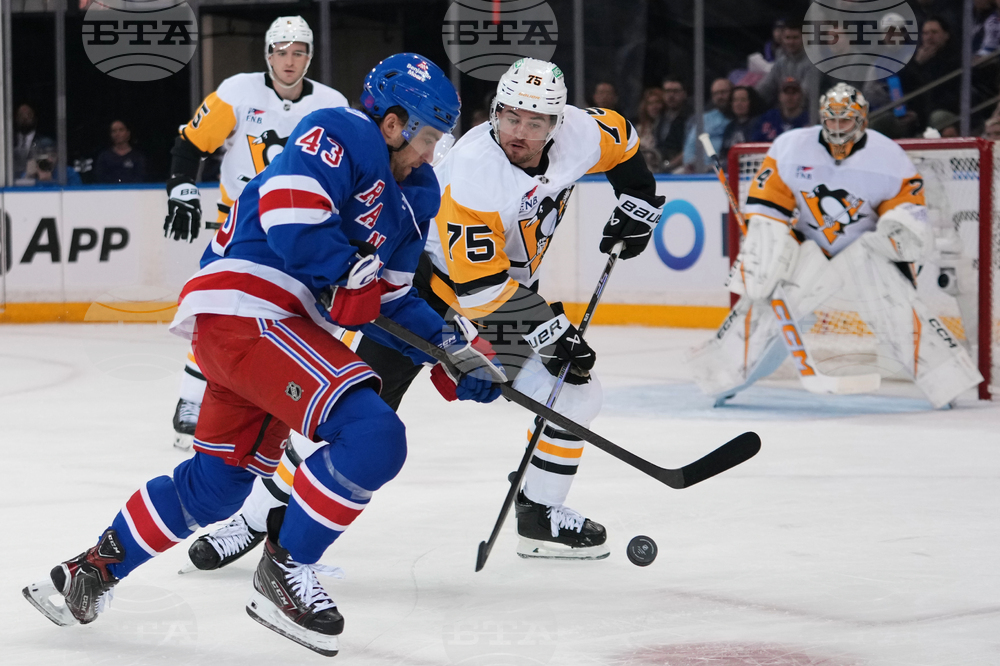 Penguins Rangers Hockey