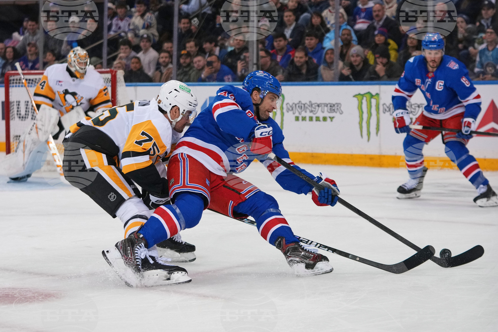 Penguins Rangers Hockey