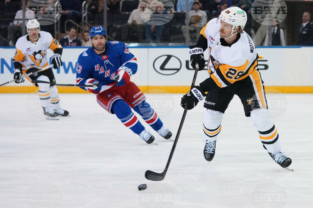 Penguins Rangers Hockey