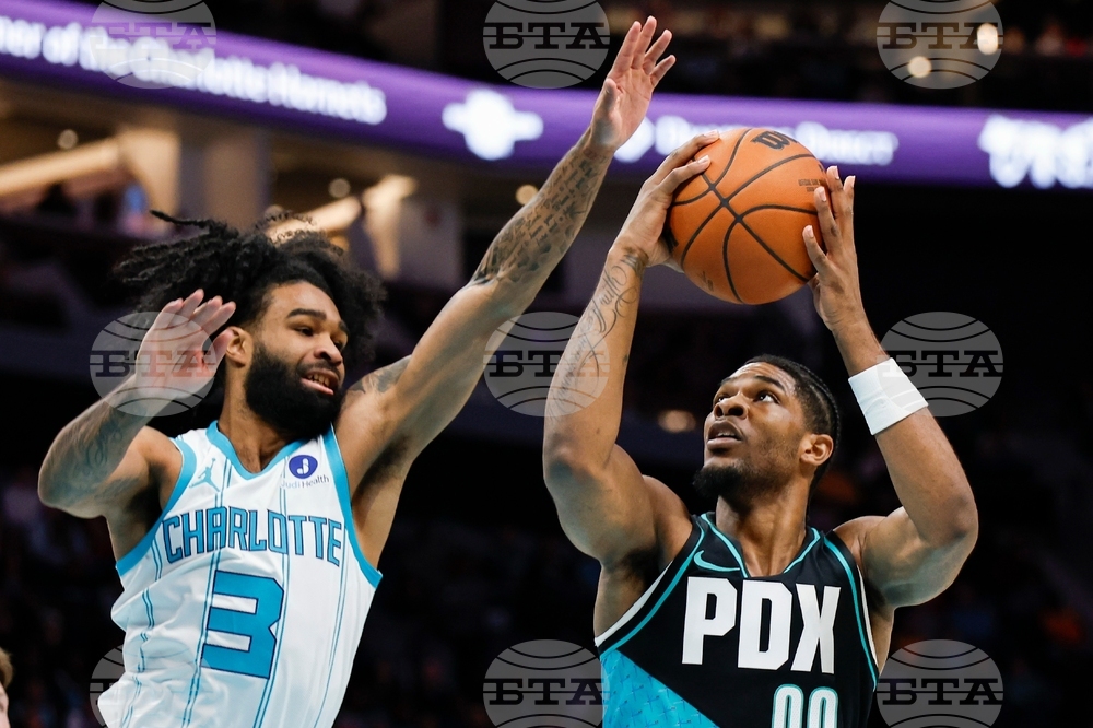 Trailblazers Hornets Basketball