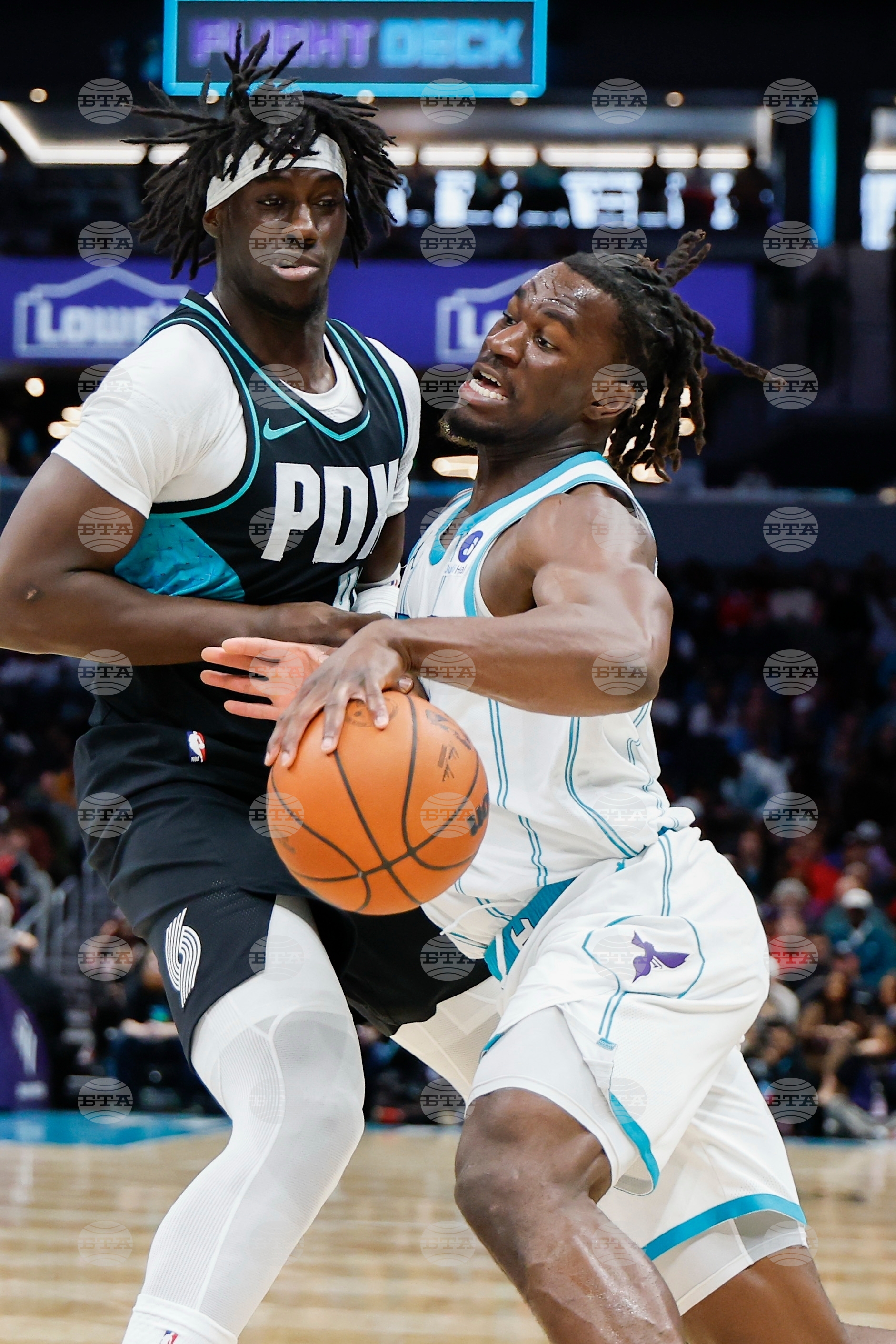 Trailblazers Hornets Basketball