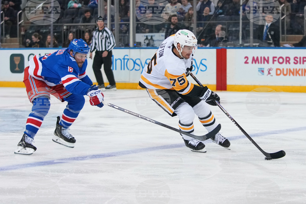 Penguins Rangers Hockey