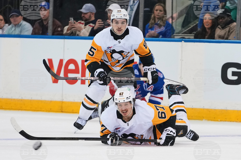 Penguins Rangers Hockey