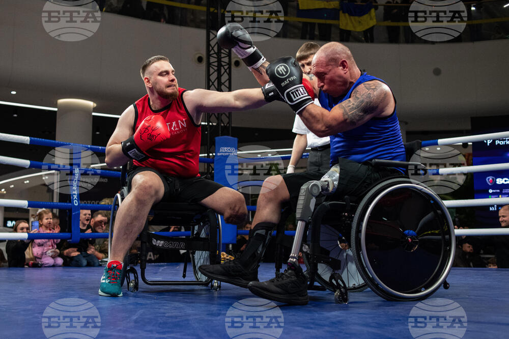 Russia Ukraine War Amputee Boxing