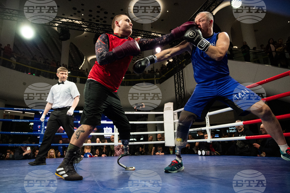 Russia Ukraine War Amputee Boxing